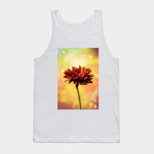 Red And yellow Pom Pom Colored lights Tank Top